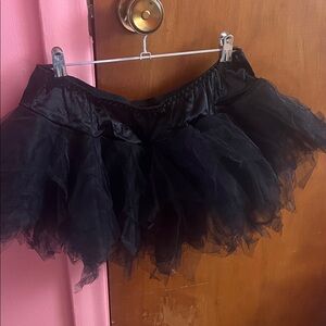 *NEW**sexy lingerie*Elegant Black Tulle Skirt